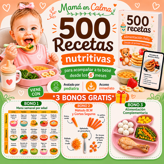 Mamá en Calma + 500 Recetas Nutritivas